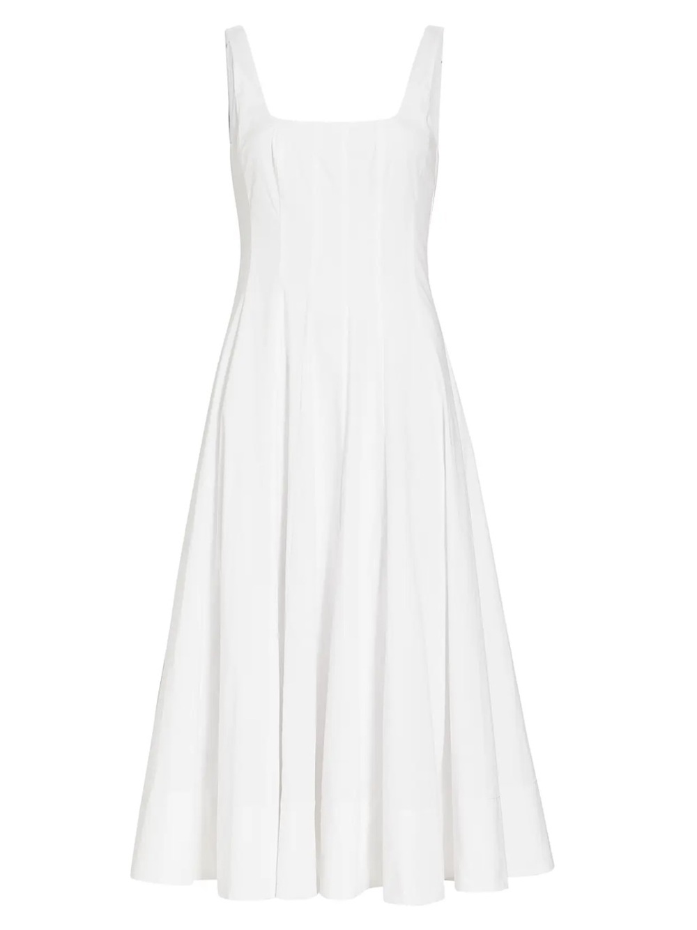 NWT STAUD Wells Dress in White - Picture 1 of 5